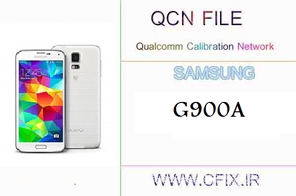 فایل QCN سامسونگ G900A
